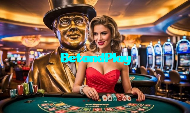 BetandPlay casino presented on mobile device in Pakistan with slots and live games